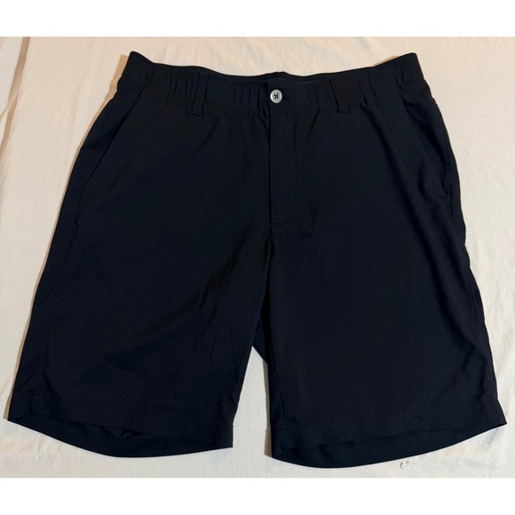 Under Armour Other - Under Armour Mens HeatGear 10" Inseam Drive Golf Shorts Black Size 36